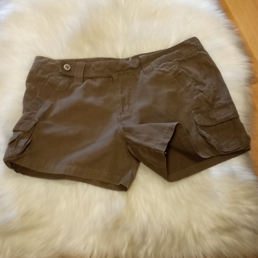 Outlooks Taupe Shortie Cargo Shorts